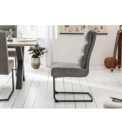 Krzesło Comfort ciemnoszare*Invicta Interior New