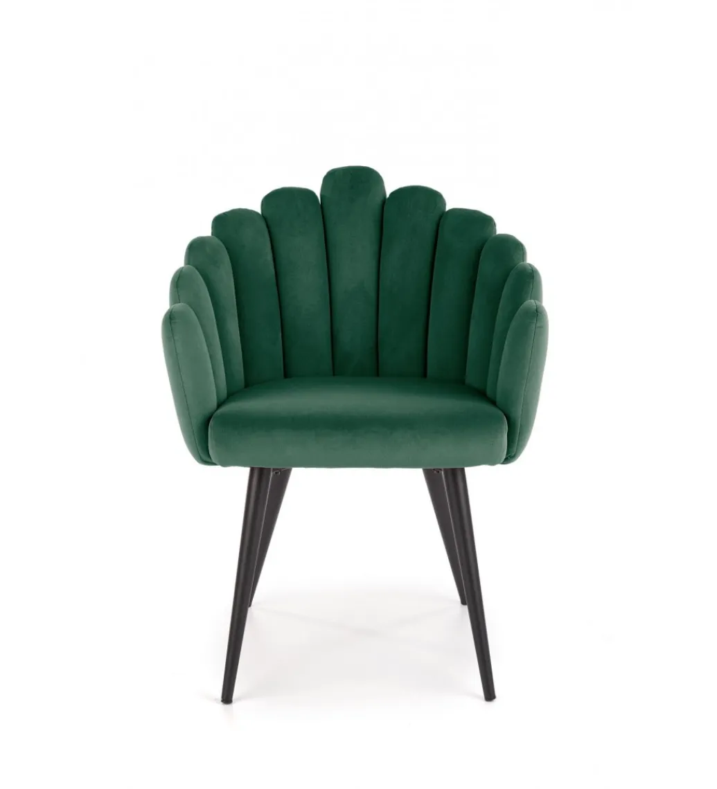 Krzesło CROWN ciemnozielone*Halmar Discount