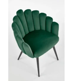 Krzesło CROWN ciemnozielone*Halmar Discount
