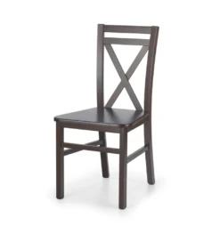 Krzesło DARIUSZ II 90 cm w optyce ciemnego orzecha*Halmar Outlet