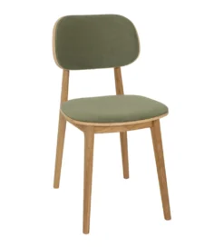 Krzesło dębowe NATIN skóra*POLSKI DESIGN Sale
