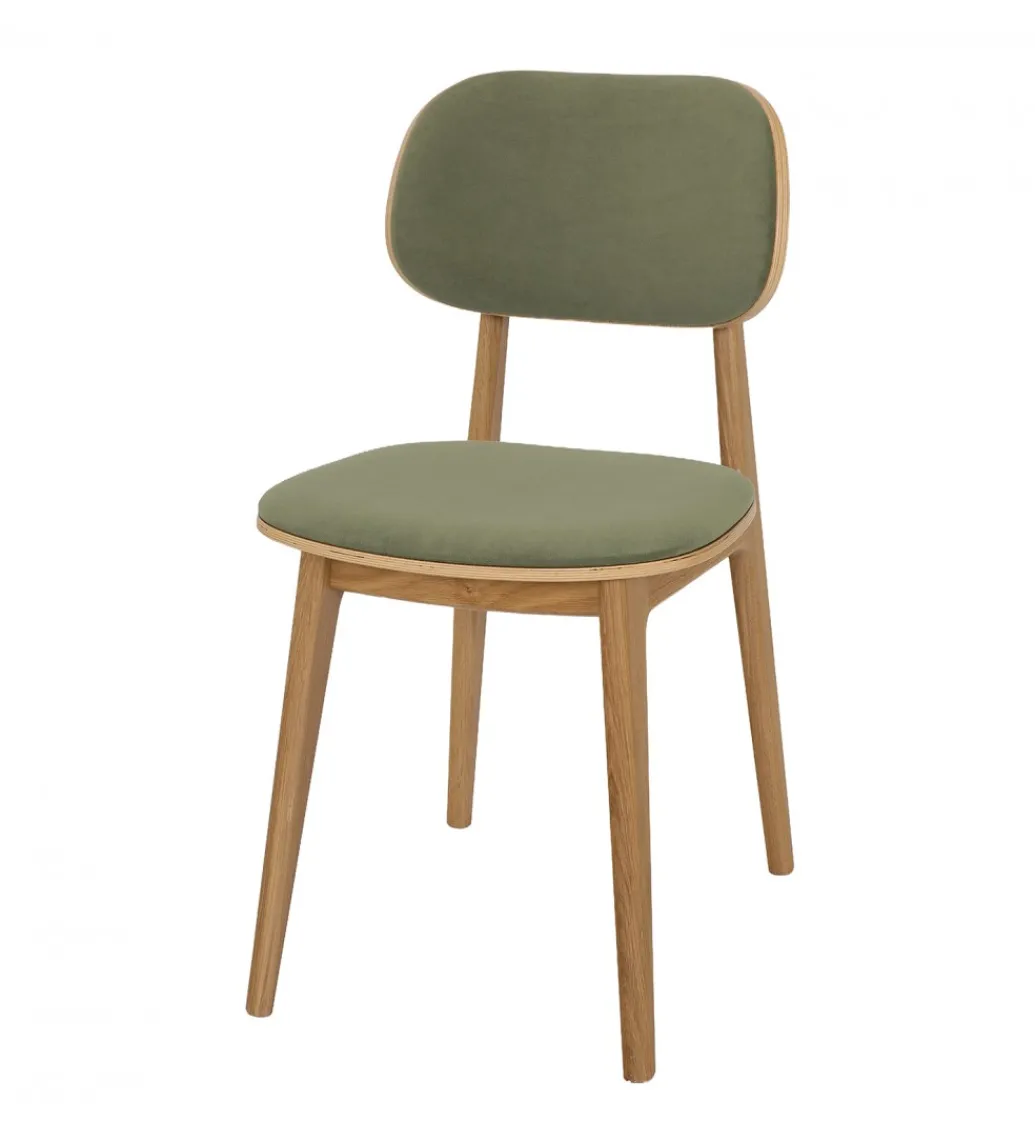 Krzesło dębowe NATIN skóra*POLSKI DESIGN Sale