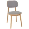 Krzesło dębowe NATIN tkanina*POLSKI DESIGN Online