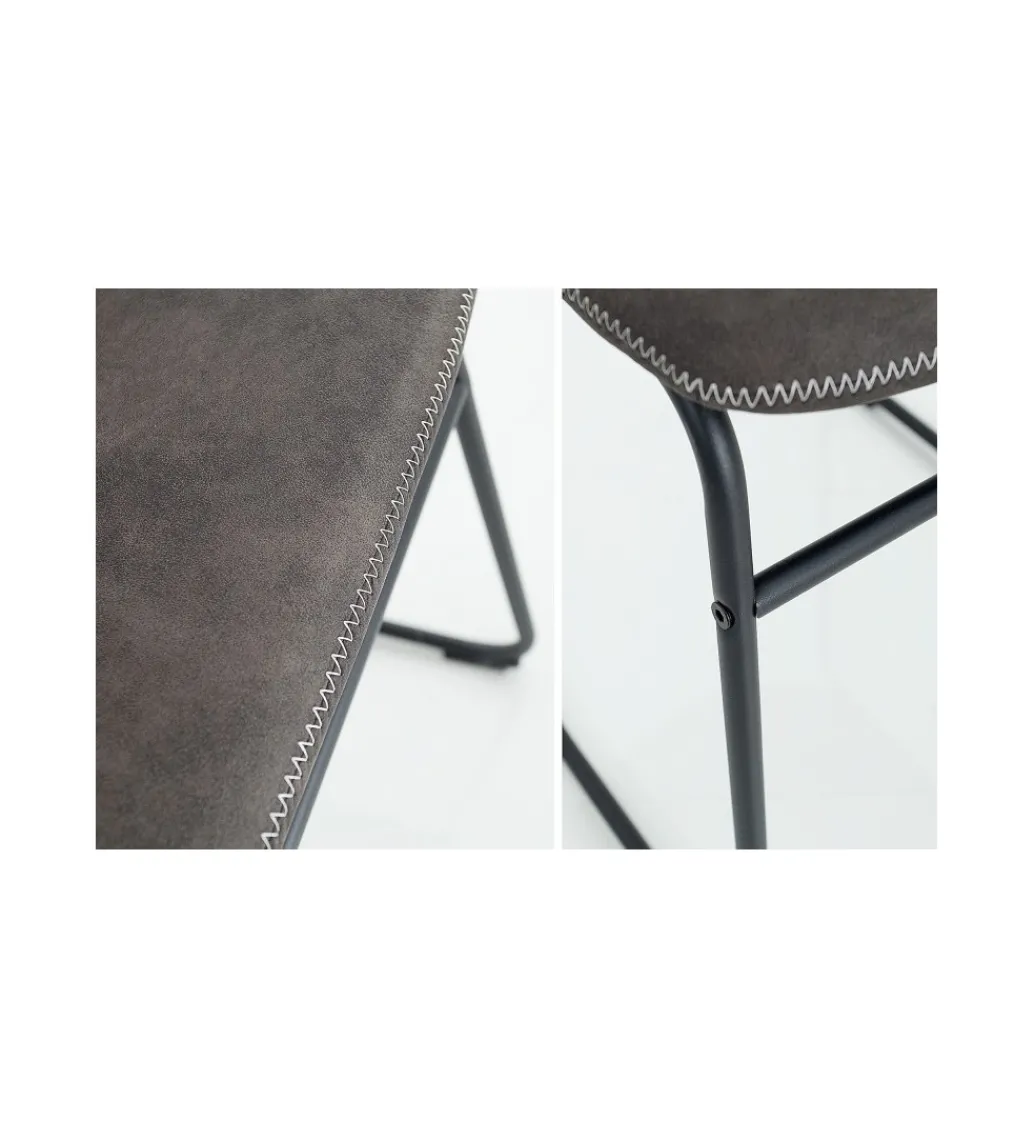 Krzesło Django vintage szare*Invicta Interior