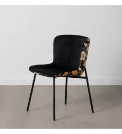 Krzesło DRABOS Kwiaty Czarne*Zona-Design