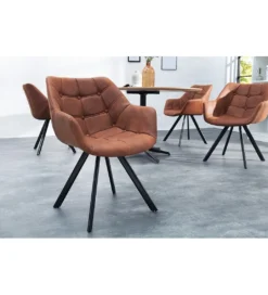 Krzesło Dutch Courturier antyczny brąz*Invicta Interior Discount