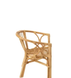 Krzesło dziecięce PETIT FILOU rattanowe naturalne*J-Line New