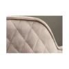Krzesło Edmonton obrotowe 180 stopni greige velvet*Invicta Interior Sale