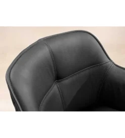 Krzesło Edmonton obrotowe 180 stopni Czarne*Invicta Interior Discount