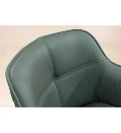 Krzesło Edmonton obrotowe 180 stopni Zielone outlet*Invicta Interior Discount