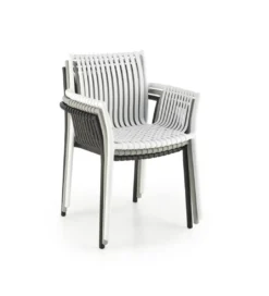 Krzesło ELIAN z podłokietnikami szare*Halmar Discount