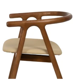 Krzesło EMYLY 76 cm kremowo brązowy*Zona-Design Outlet