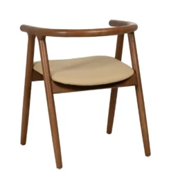 Krzesło EMYLY 76 cm kremowo brązowy*Zona-Design Outlet