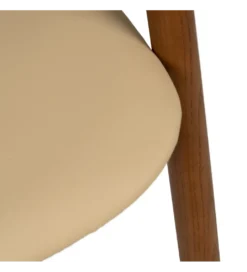 Krzesło EMYLY 76 cm kremowo brązowy*Zona-Design Outlet
