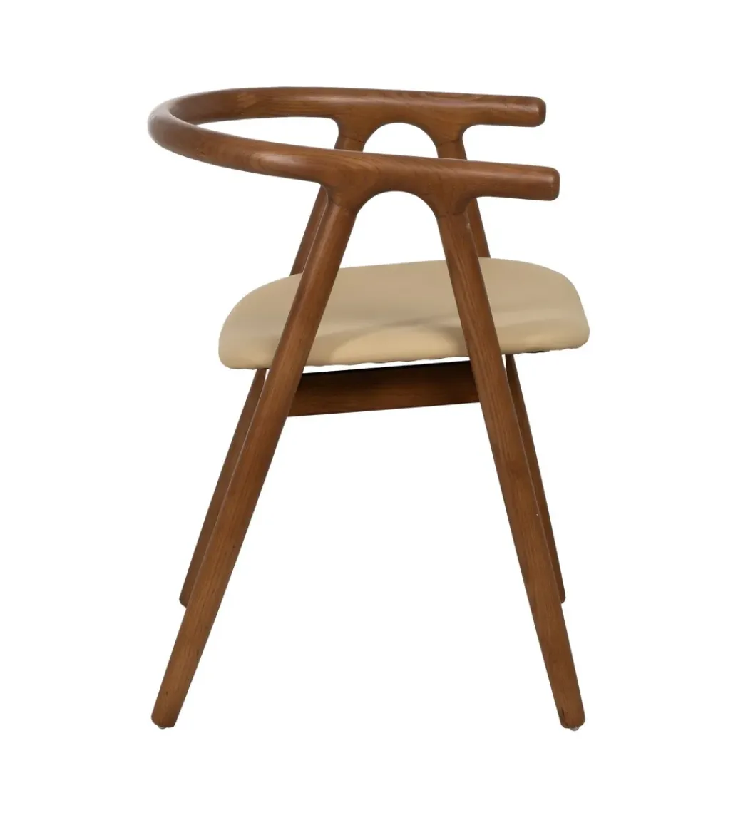 Krzesło EMYLY 76 cm kremowo brązowy*Zona-Design Outlet