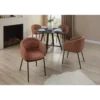 Krzesło FLORENZ ciemny czerwony*Invicta Interior New