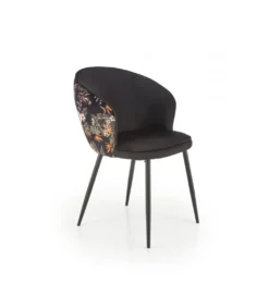 Krzesło FLOWER II czarne*Halmar Discount