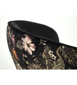 Krzesło FLOWER II czarne*Halmar Discount