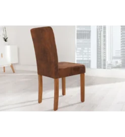Krzesło Genoa brązowe*Invicta Interior Discount