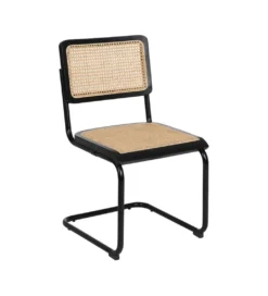 Krzesło GIVM czarne ratan drewno kauczuk*Zona-Design Discount
