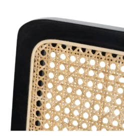 Krzesło GIVM czarne ratan drewno kauczuk*Zona-Design Discount