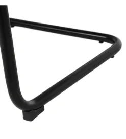 Krzesło GIVM z podłokietnikami czarne ratan drewno kauczuk*Zona-Design Discount
