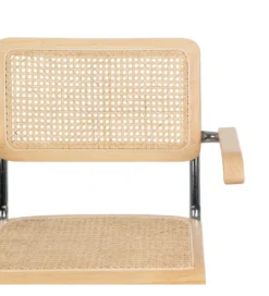 Krzesło GIVM z podłokietnikami naturalne ratan drewno kauczuk*Zona-Design Discount