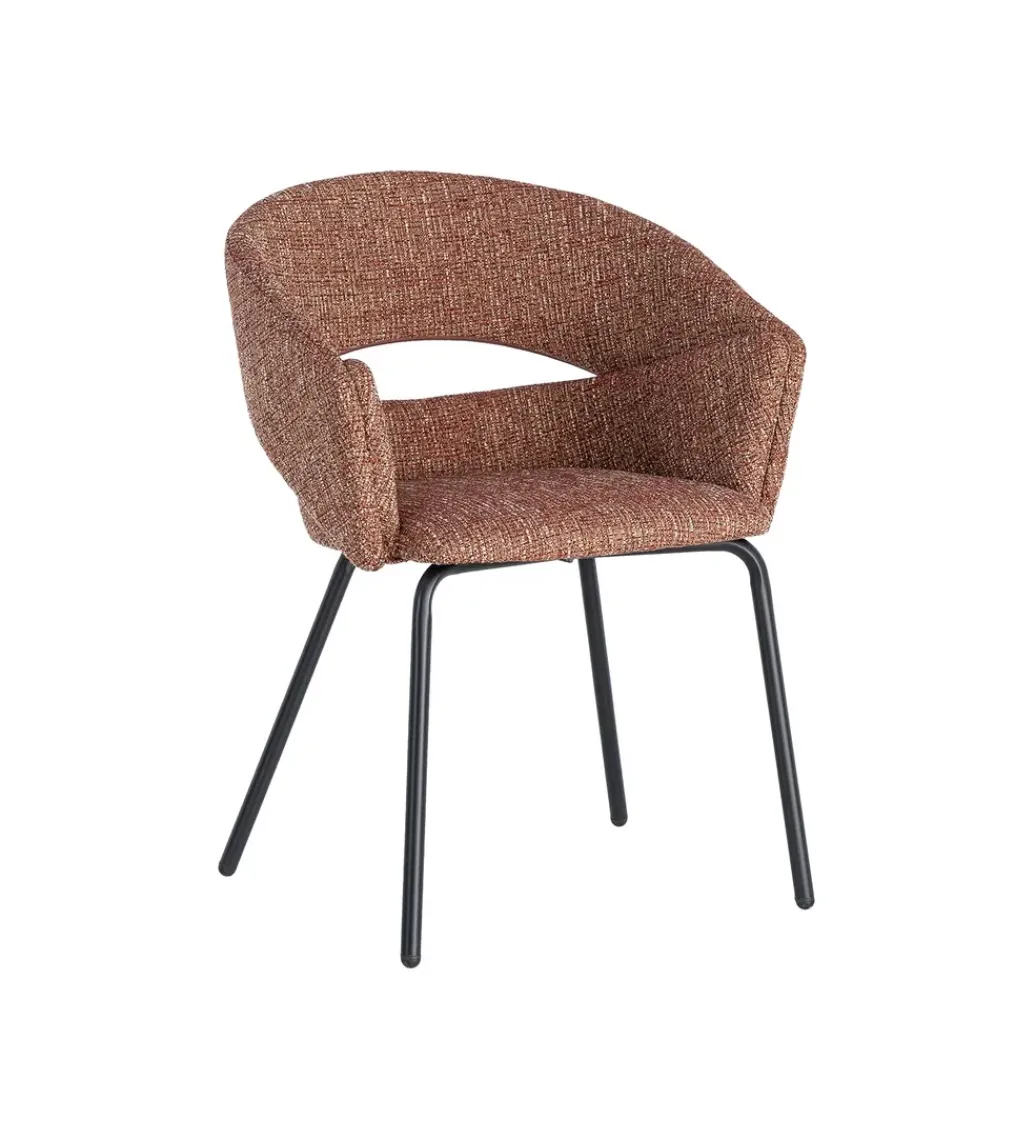Krzesło HANAREO 82 cm ceglaste*Zona-Design Hot