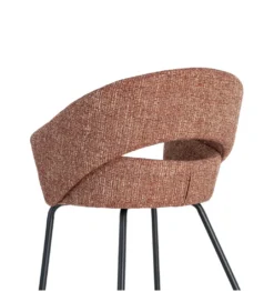 Krzesło HANAREO 82 cm ceglaste*Zona-Design Hot