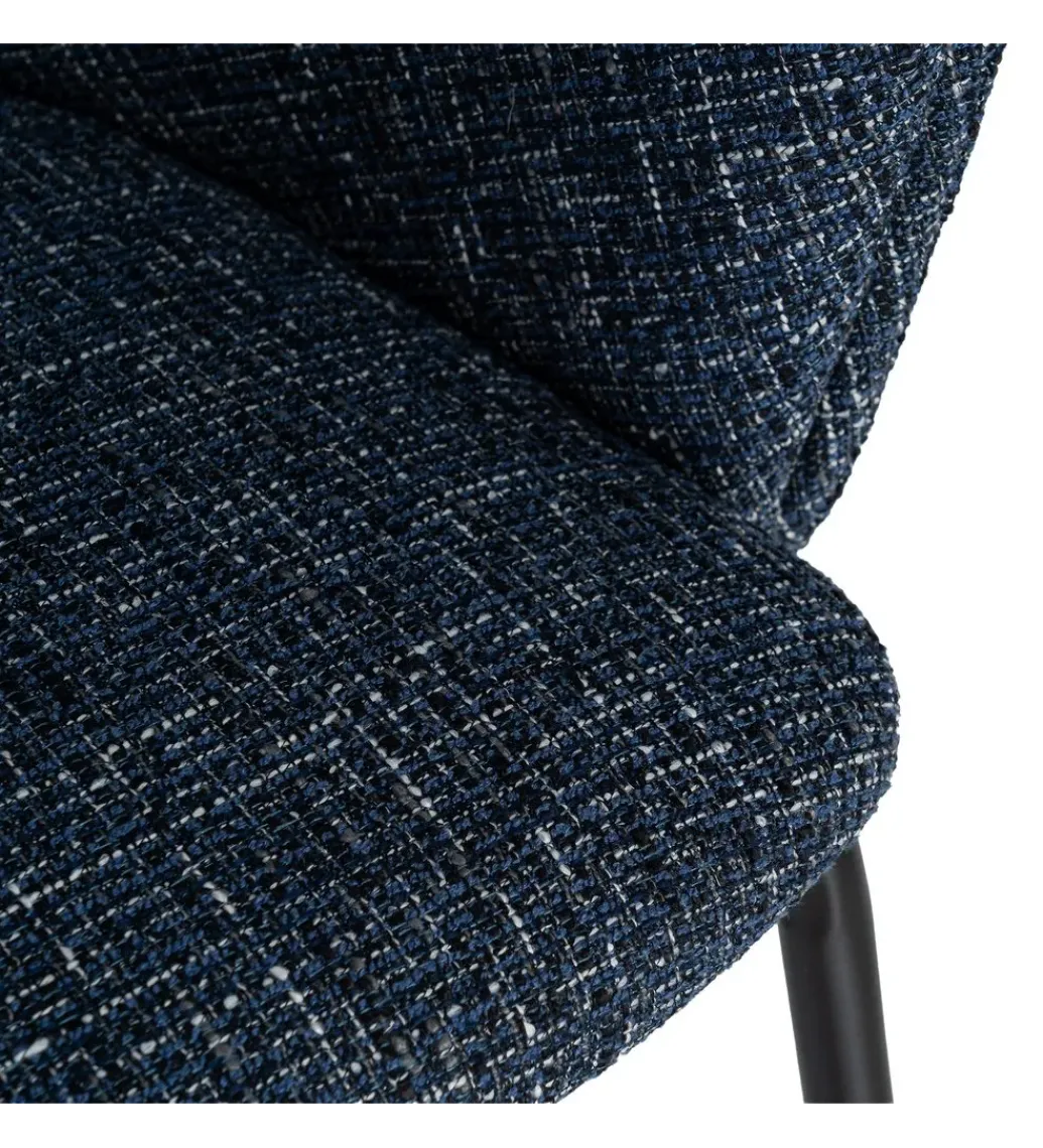 Krzesło HANAREO 82 cm niebieskie*Zona-Design Sale