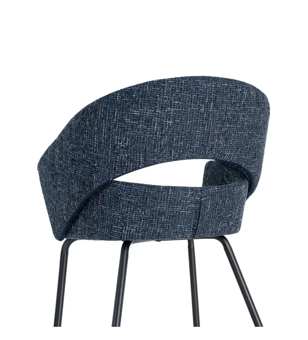 Krzesło HANAREO 82 cm niebieskie*Zona-Design Sale