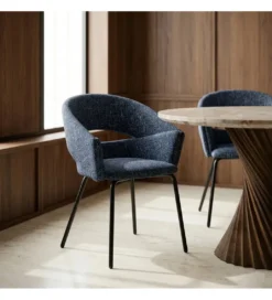 Krzesło HANAREO 82 cm niebieskie*Zona-Design Sale