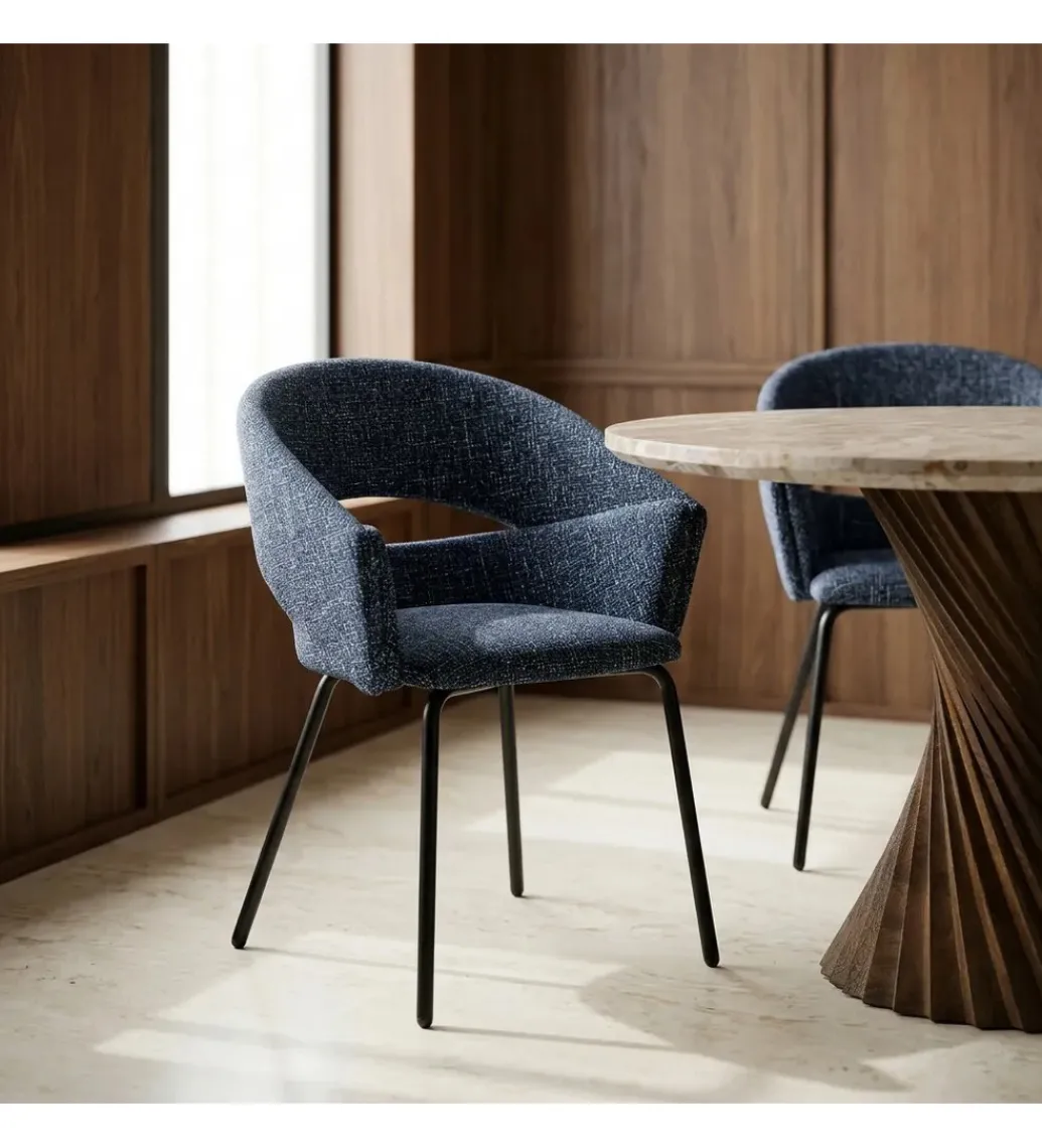 Krzesło HANAREO 82 cm niebieskie*Zona-Design Sale
