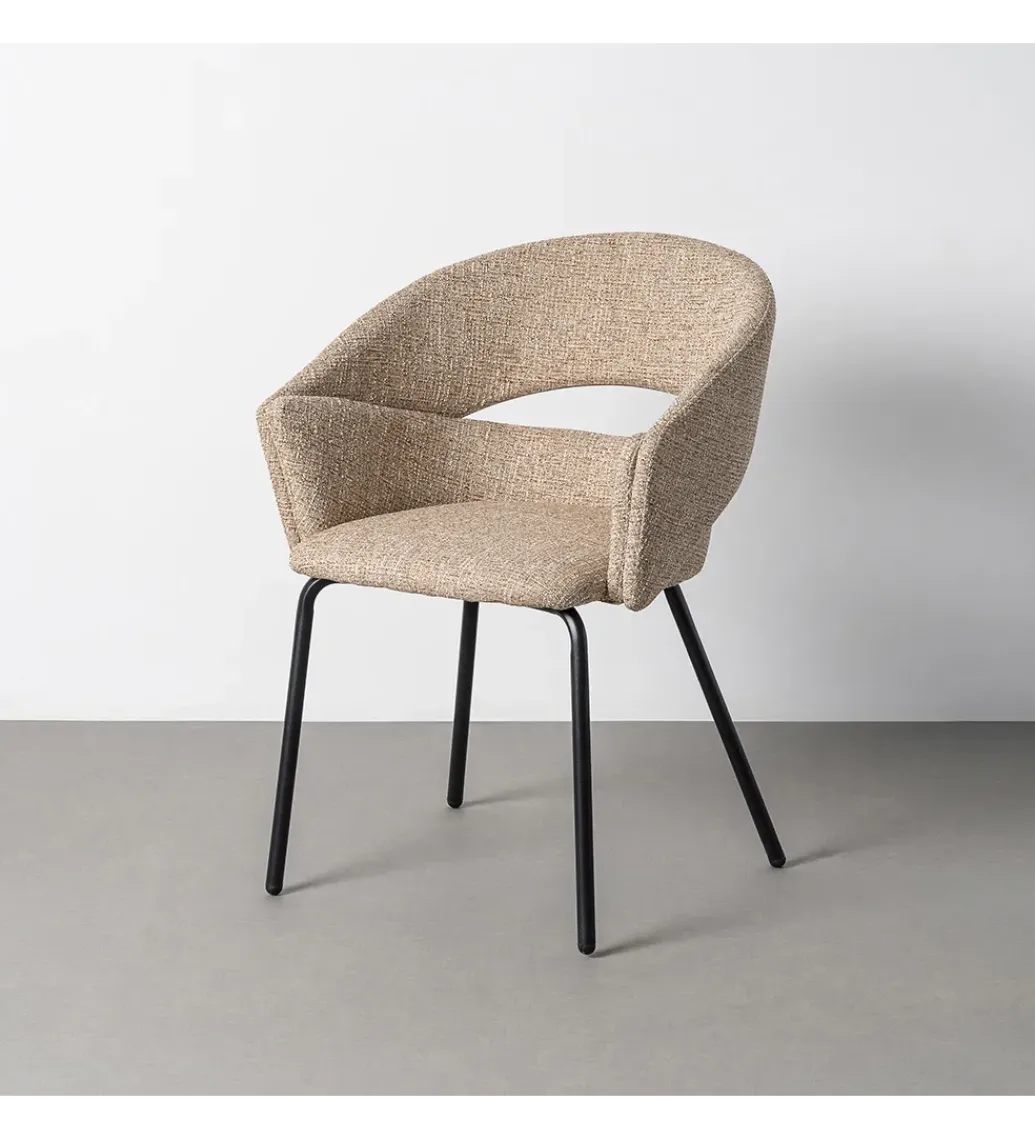 Krzesło HANAREO 82 cm taupe*Zona-Design New