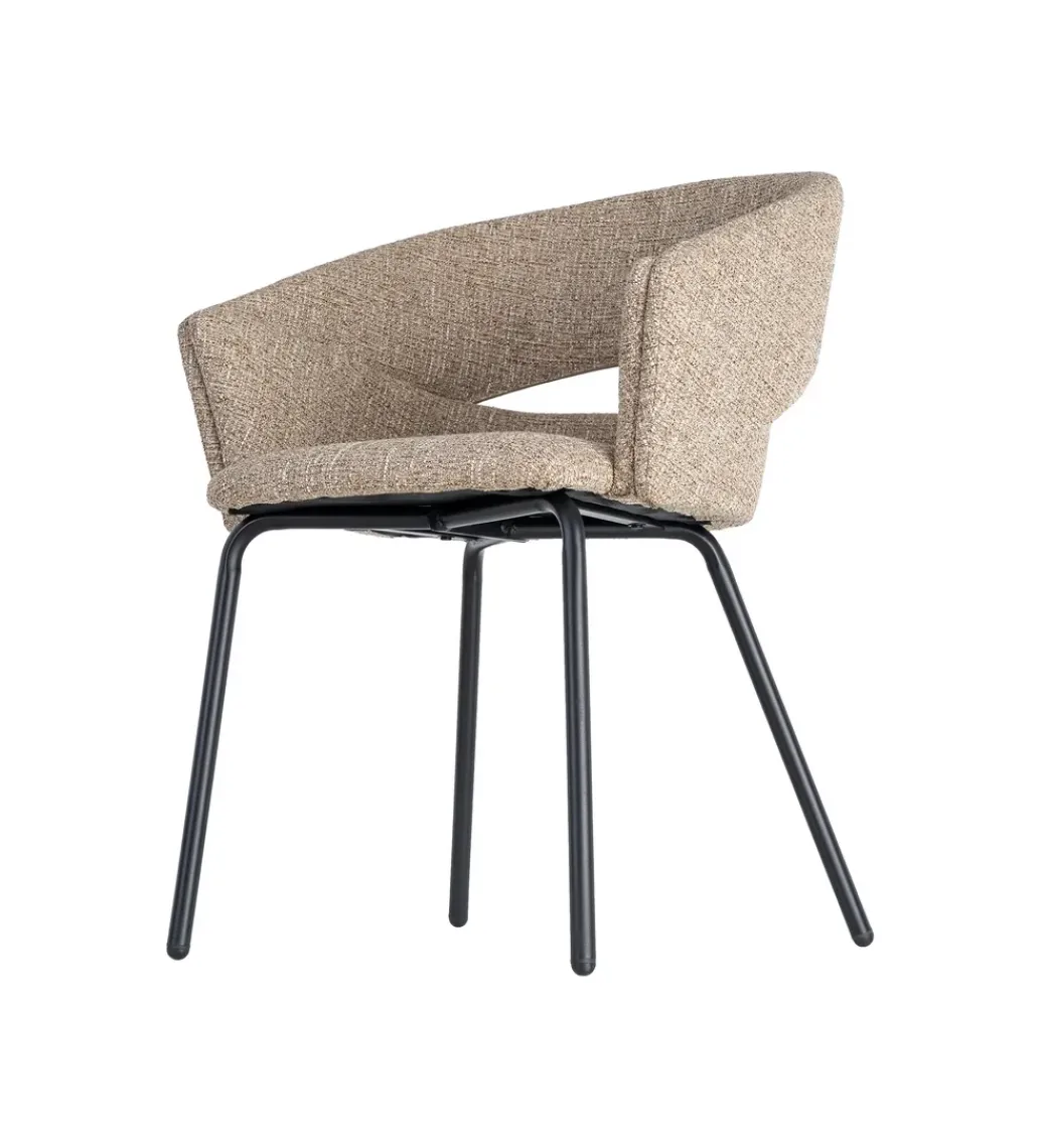 Krzesło HANAREO 82 cm taupe*Zona-Design New