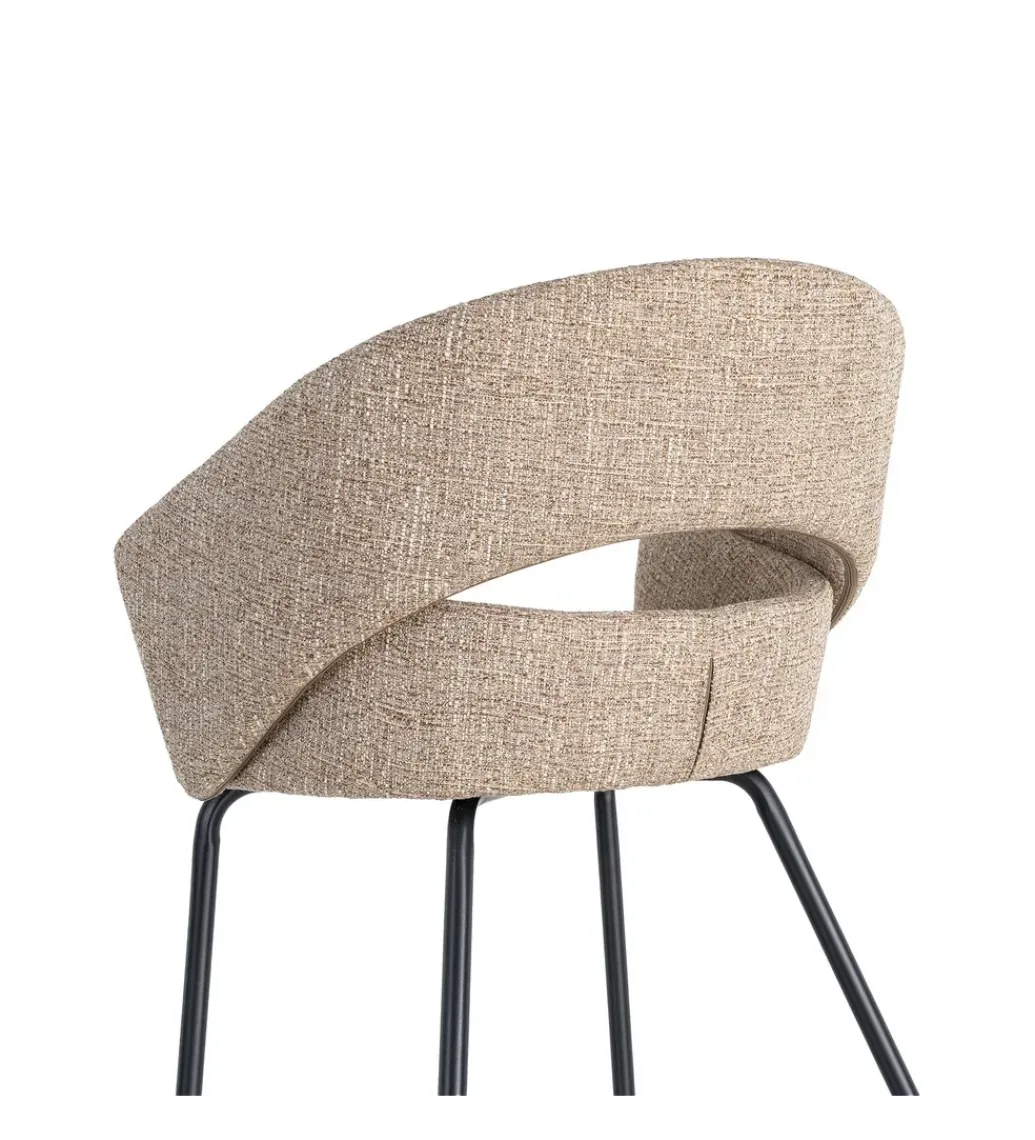 Krzesło HANAREO 82 cm taupe*Zona-Design New