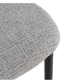 Krzesło HYUN tapicerowane czarne*Zona-Design New
