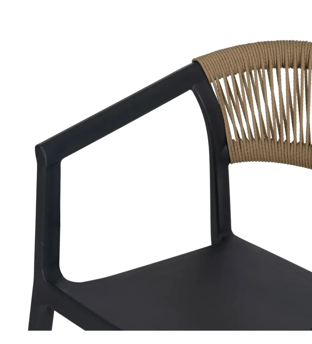 Krzesło IVERN antracytowy*Zona-Design Outlet