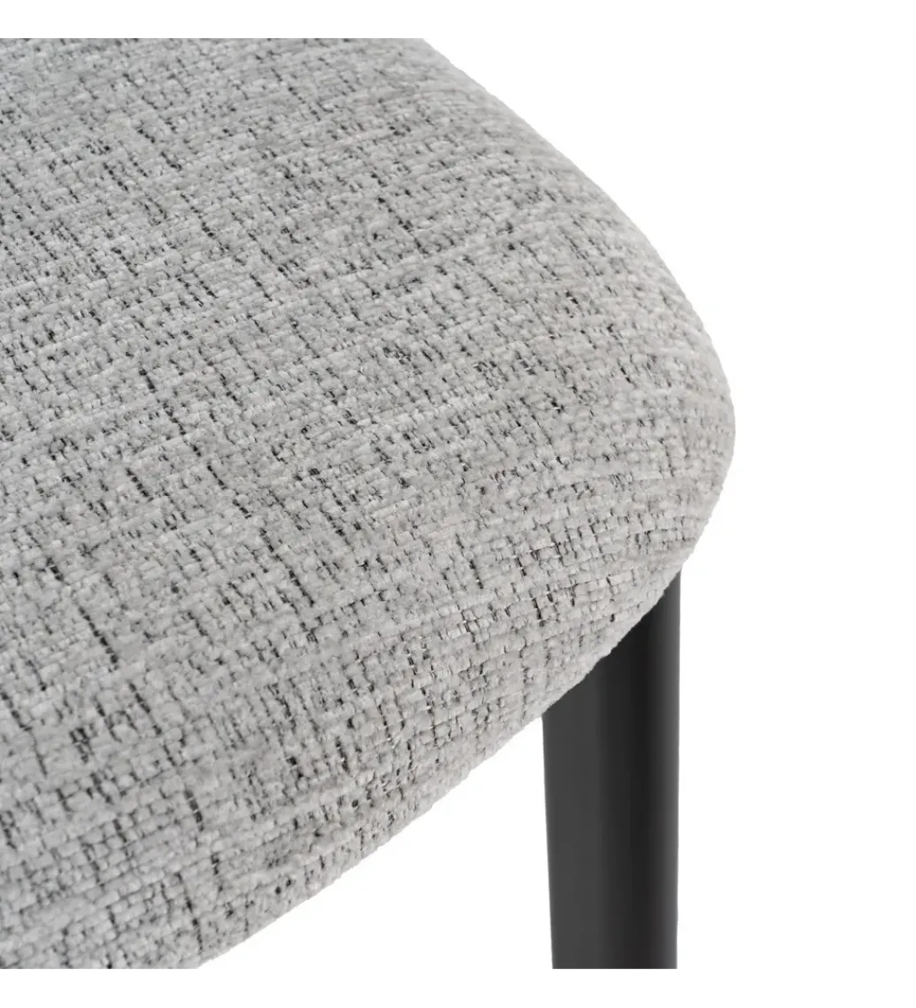 Krzesło JERC tapicerowane czarne*Zona-Design Hot