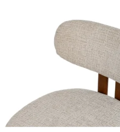 Krzesło JUGO tapicerowane brązowe*Zona-Design Online