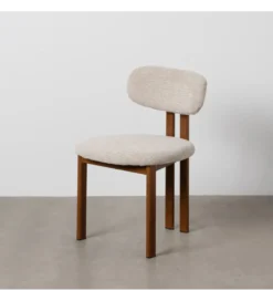 Krzesło JUGO tapicerowane brązowe*Zona-Design Online