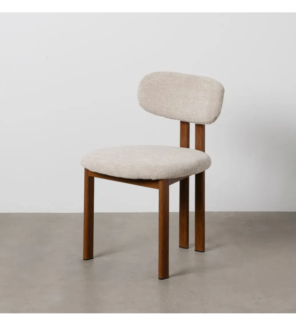 Krzesło JUGO tapicerowane brązowe*Zona-Design Online