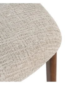Krzesło JUGO tapicerowane brązowe*Zona-Design Online