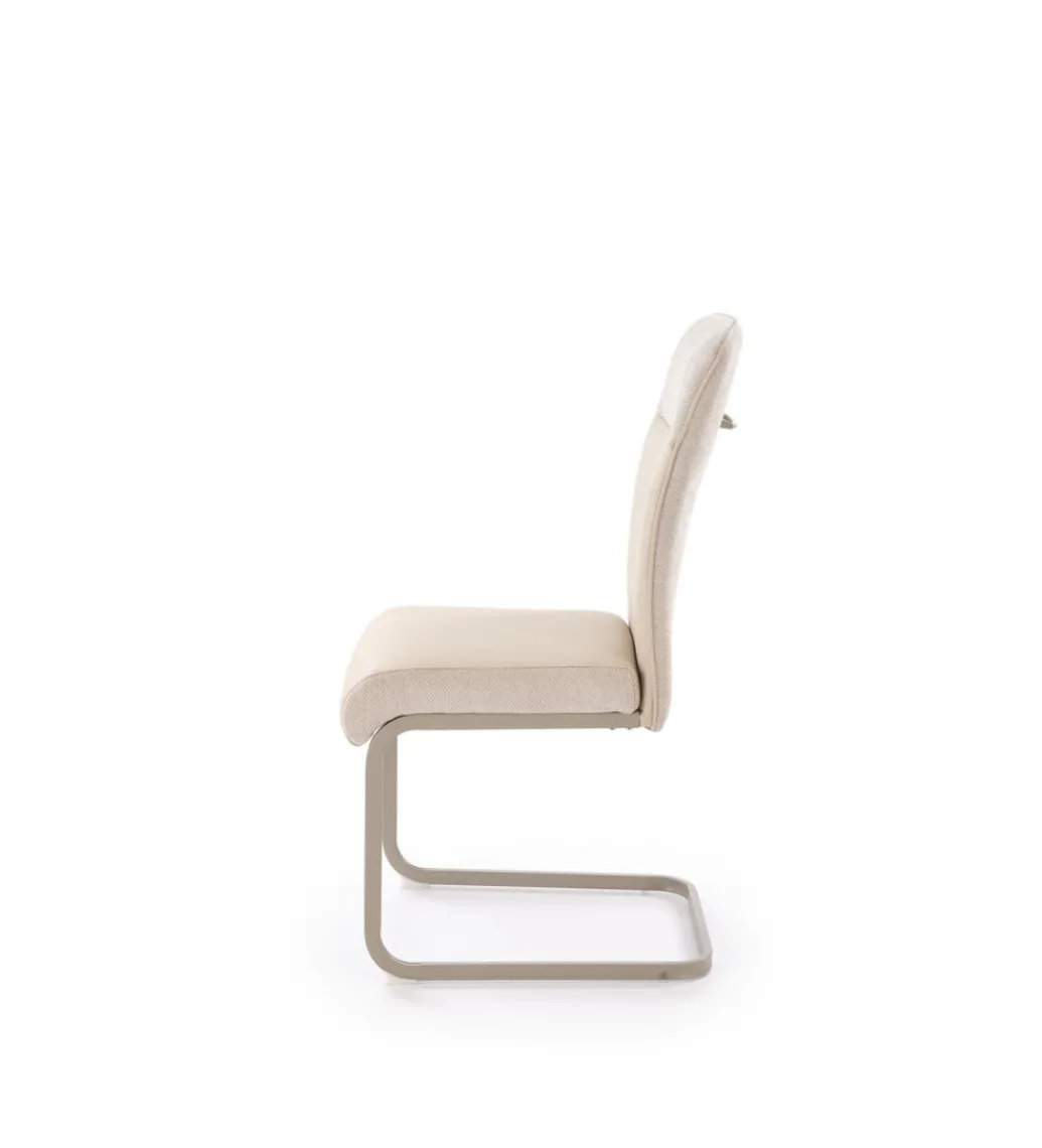 Krzesło K584 100 cm beżowe kaszmirowe*Halmar Outlet
