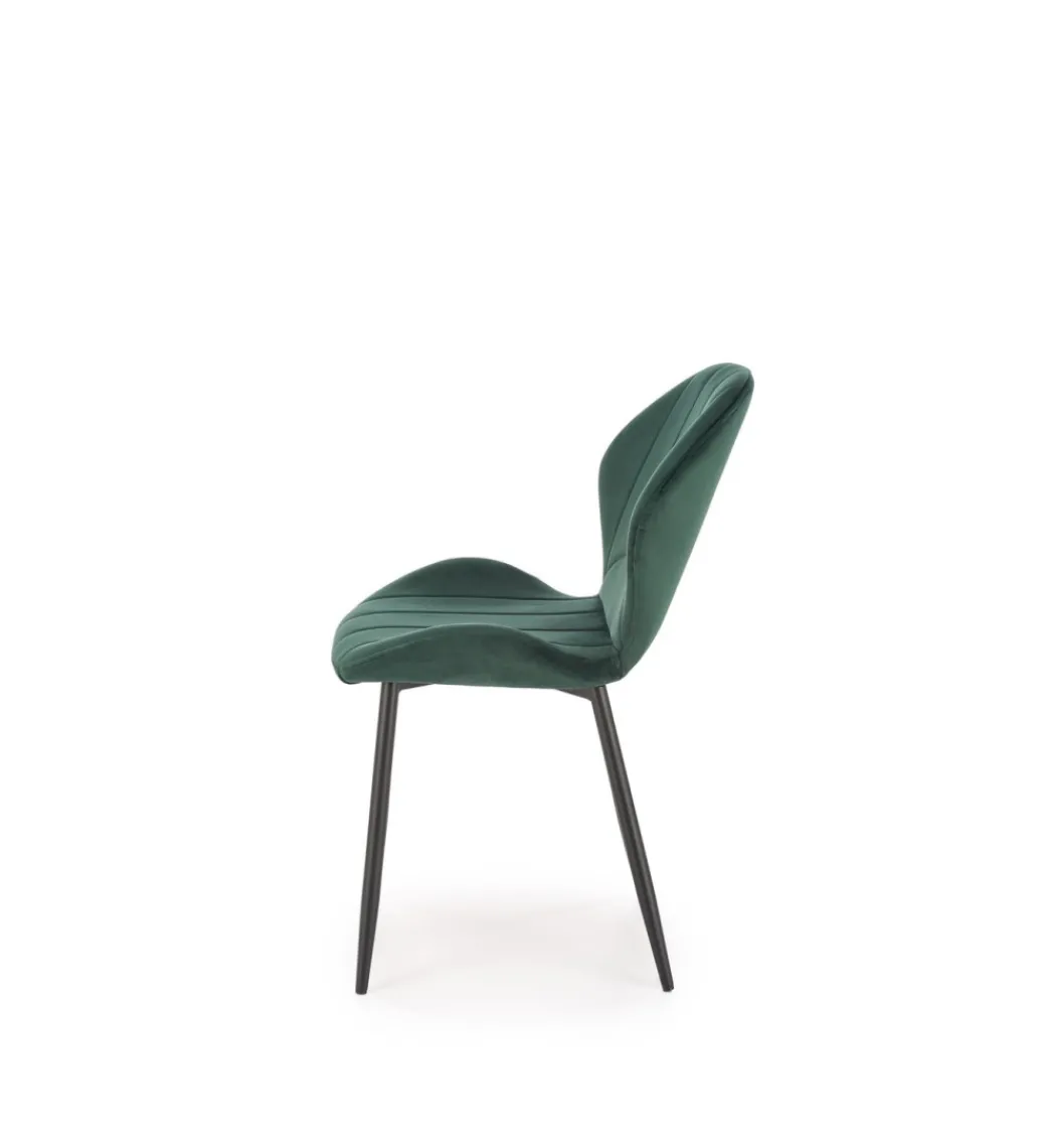 Krzesło K538 85 cm ciemno zielony*Halmar Outlet
