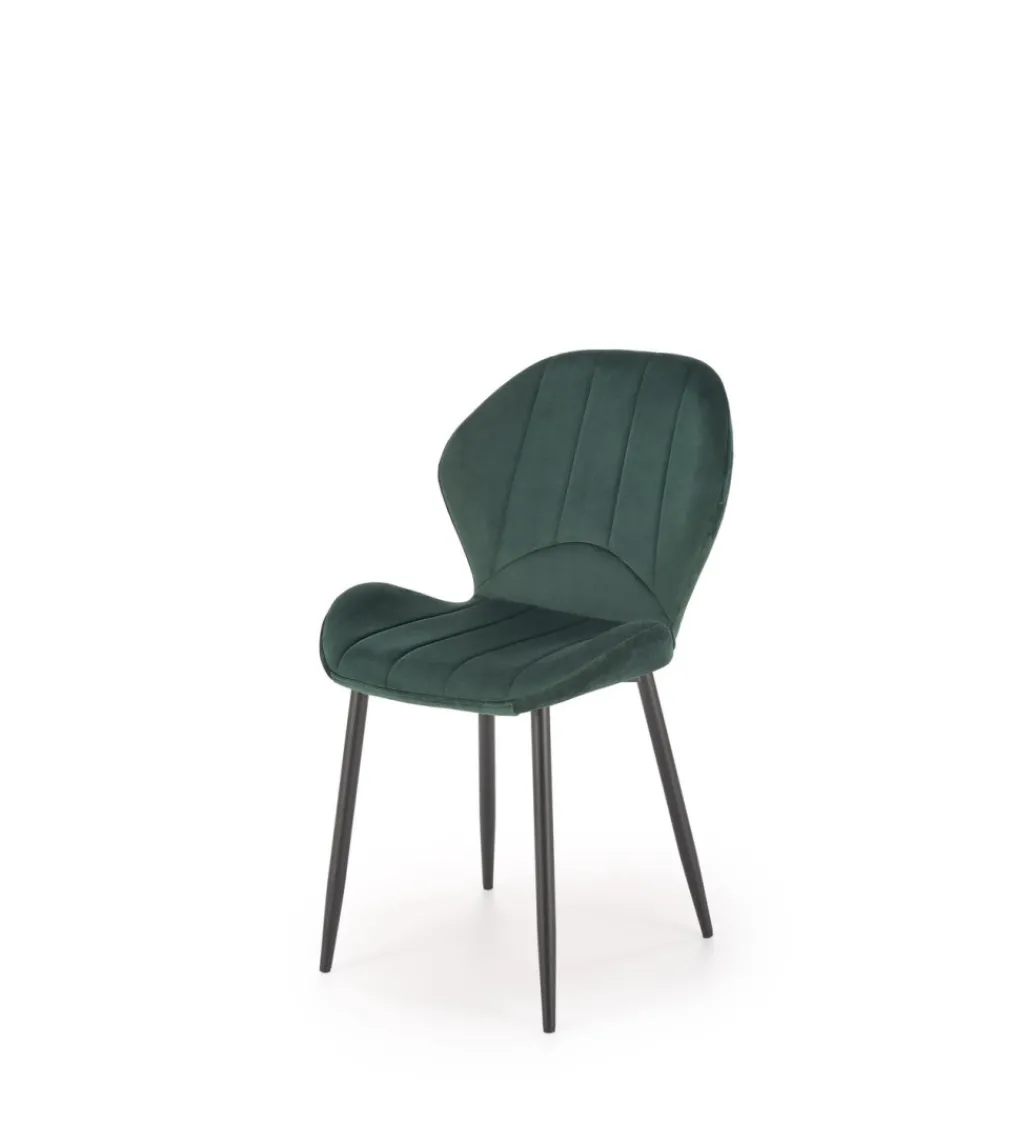 Krzesło K538 85 cm ciemno zielony*Halmar Outlet