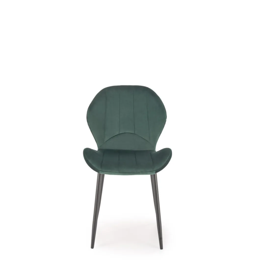 Krzesło K538 85 cm ciemno zielony*Halmar Outlet