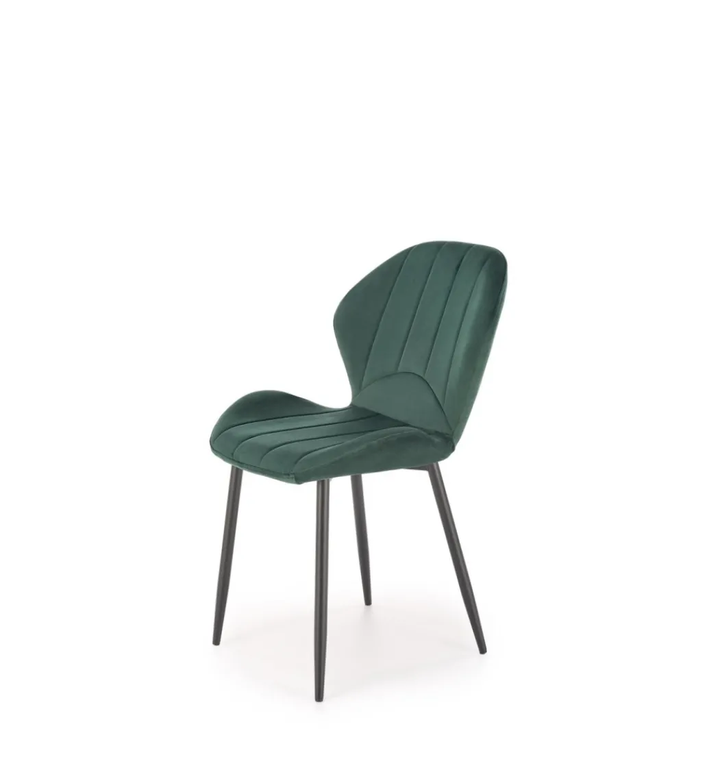 Krzesło K538 85 cm ciemno zielony*Halmar Outlet
