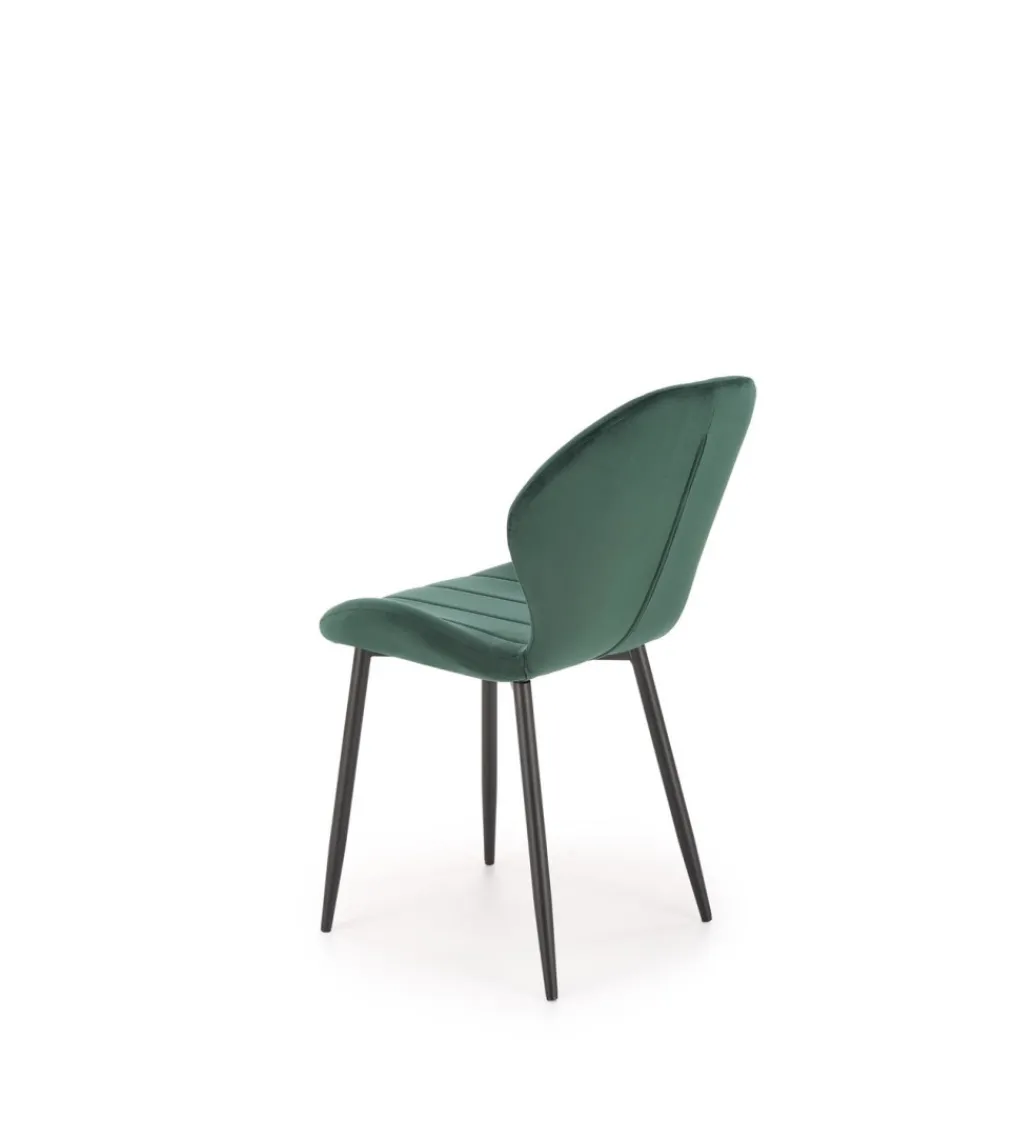 Krzesło K538 85 cm ciemno zielony*Halmar Outlet