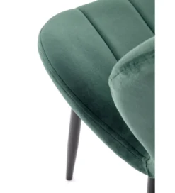 Krzesło K538 85 cm ciemno zielony*Halmar Outlet